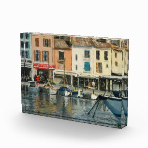 Provence Cassis France Harbour Photo Block