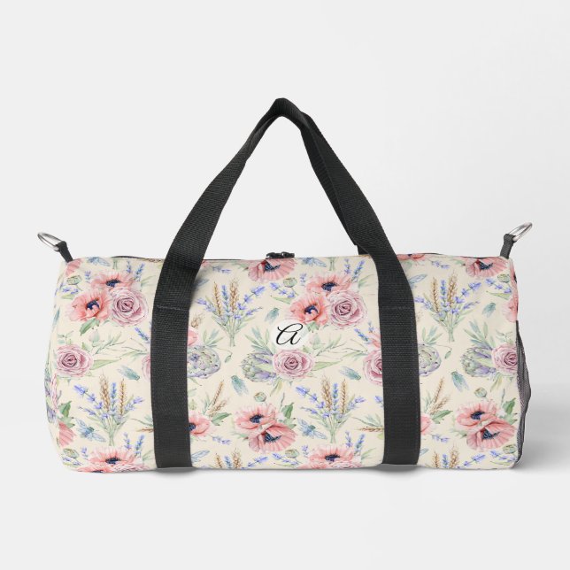 Provence Floral Print Cut Sew Bag (Front)