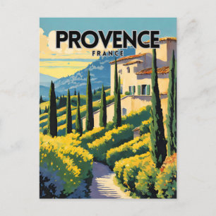 Provence France Postcard