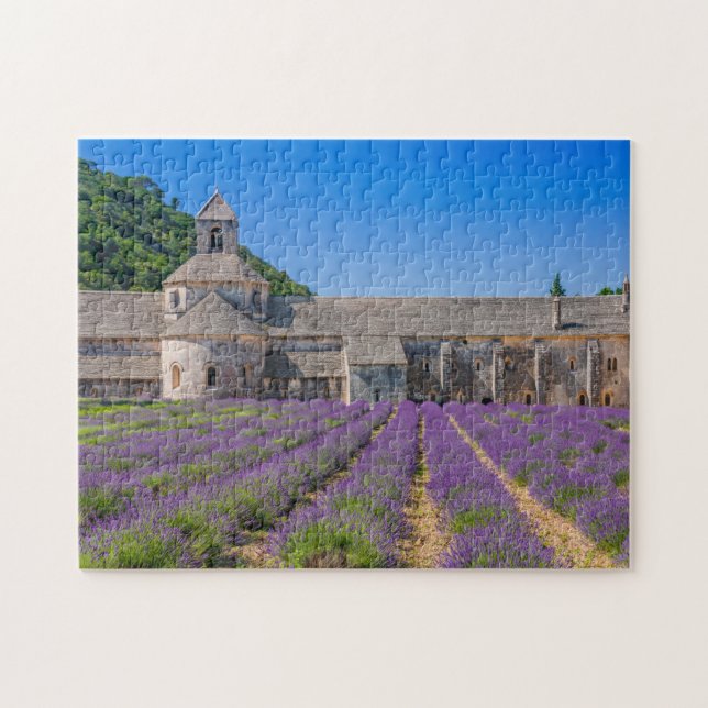 Provence, France.Senanque monastery. Jigsaw Puzzle (Horizontal)