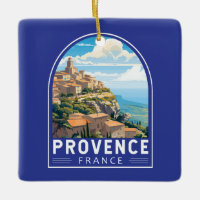 Provence France Travel Art Vintage