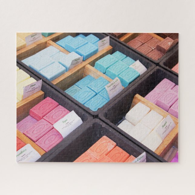 Provence, France Variety Soaps Jigsaw Puzzle (Horizontal)