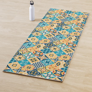 Provence French style or Tuscany Italian tiles Yoga Mat