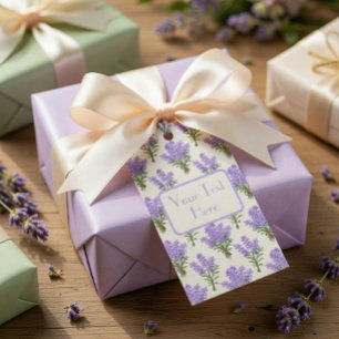 Provence Lavender Bunches Gift Tag