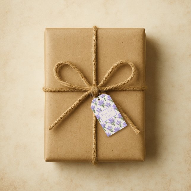 Provence Lavender Bunches Gift Tag (Creator Uploaded)