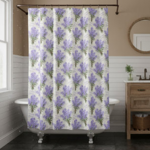 Provence Lavender Bunches Shower Curtain