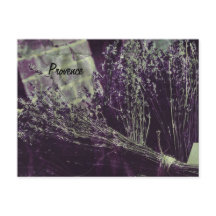 provence lavender postcard