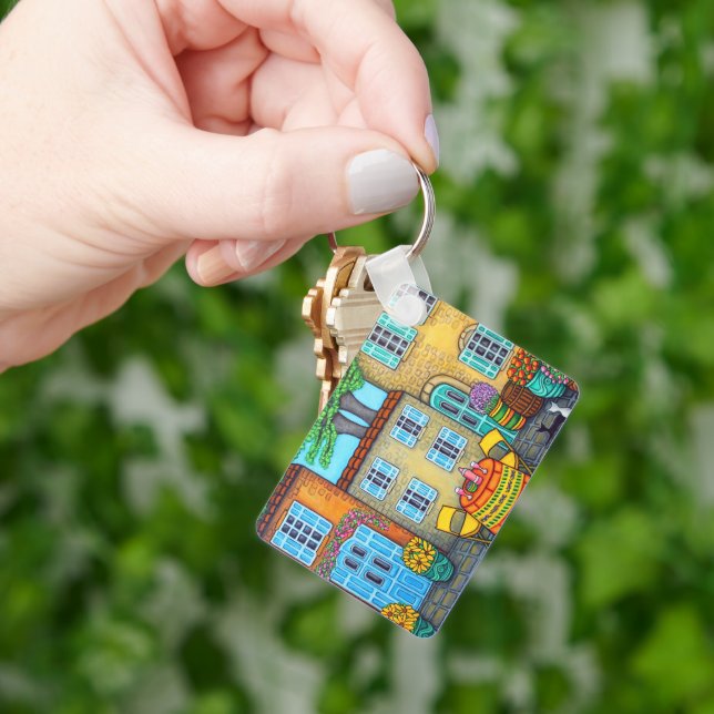 Provence Memories Key Chain by Lisa Lorenz (Hand)