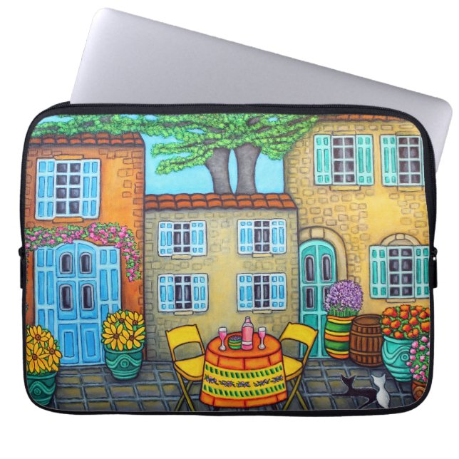 Provence Memories Laptop Case (Front)