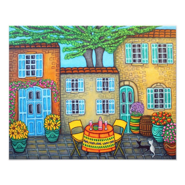 Provence Memories Print by Lisa Lorenz (Front)