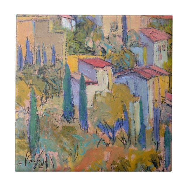 Provence Retreat Art Tile (Front)