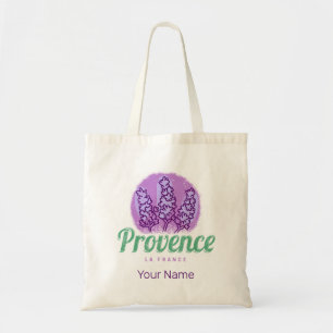 Provence Retro Lavender French Riviera France Tote Bag