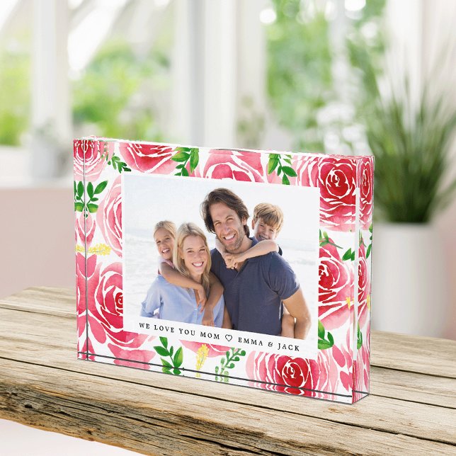 Provence Rose Mother's Day Photo Block (Creator Uploaded)