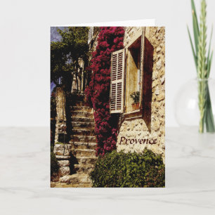Provence, St Paul de Vence greeting card
