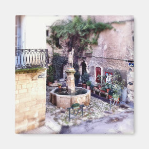 Provence village: Forcalquier Magnet