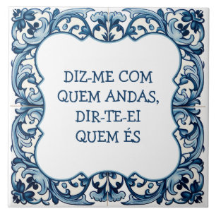 Provérbio português tile