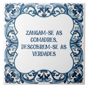 Provérbio português tile
