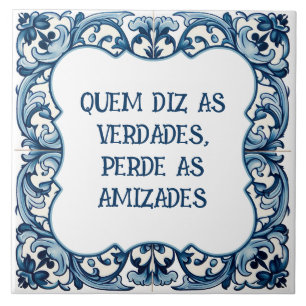 Provérbio português tile