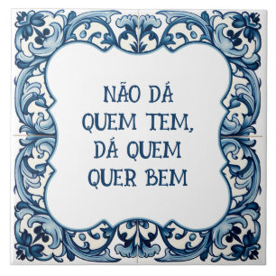 Provérbio português tile