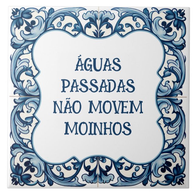 Provérbio português tile (Front)