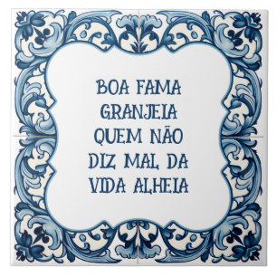 Provérbio português tile