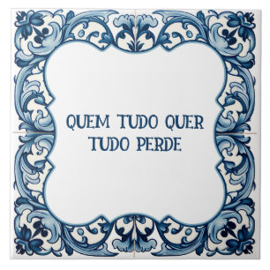 Provérbio português tile