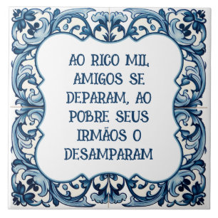 Provérbio português tile