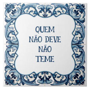 Provérbio português tile