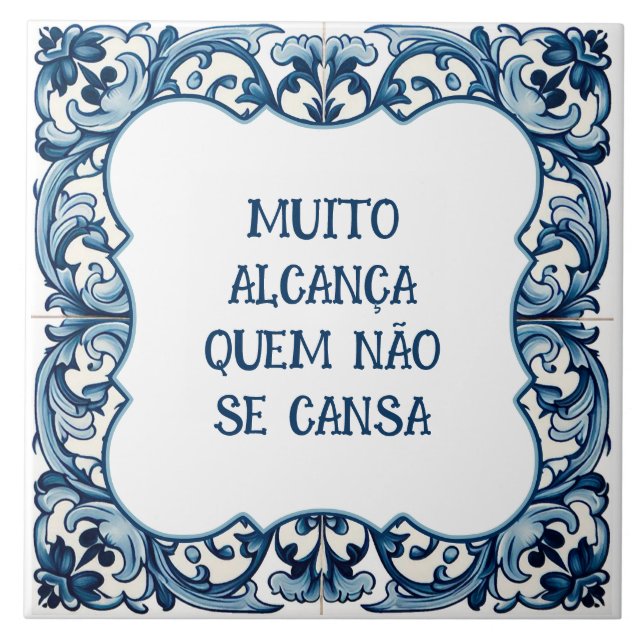 Provérbio português tile (Front)