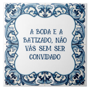 Provérbio português tile