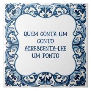 Provérbio português tile