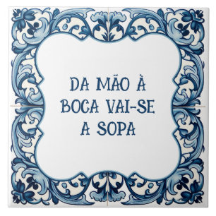 Provérbio português tile