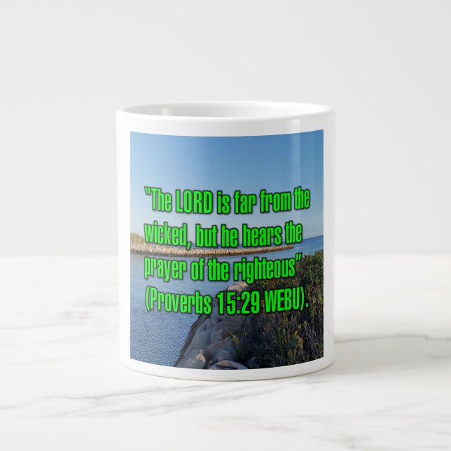 Proverbs 15:29 WEBU Mug (Front)