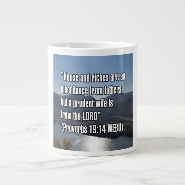 Proverbs 19:14 WEBU Mug (Front)