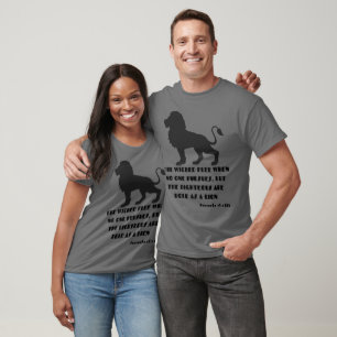 Proverbs 28:1 Bible Verse Quote KJV Unisex T-Shirt