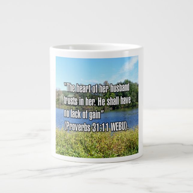 Proverbs 31:11 WEBU Mug (Front)