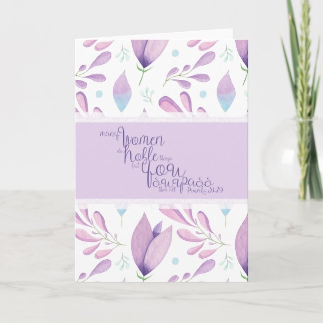 Proverbs 31:29 card (Front)