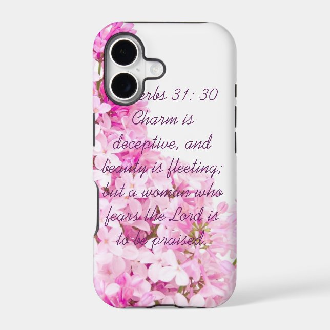 Proverbs 31:30 iPhone 5/5s Case (Back)