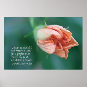 Proverbs 31:30 Scripture Print