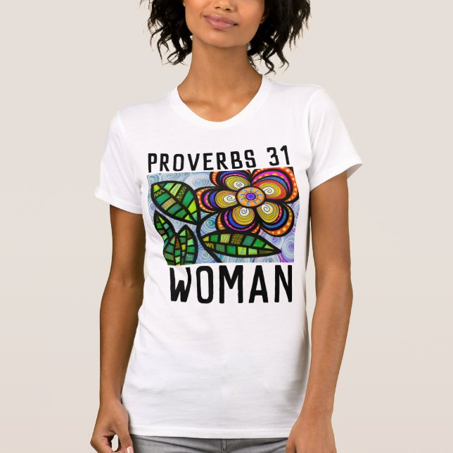 PROVERBS 31 CHRISTIAN LADIES T-SHIRTS TEES (Front)