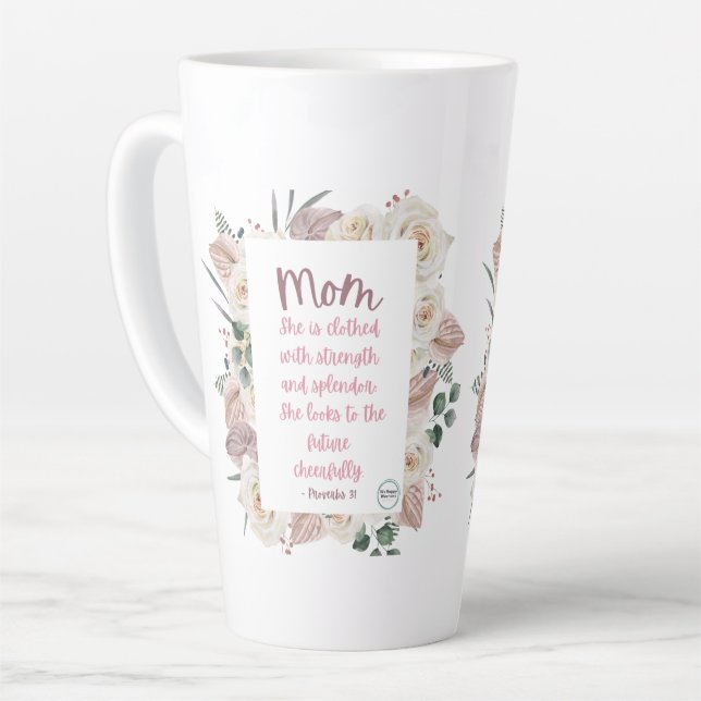 Proverbs 31 Mum Mug (Left Angle)