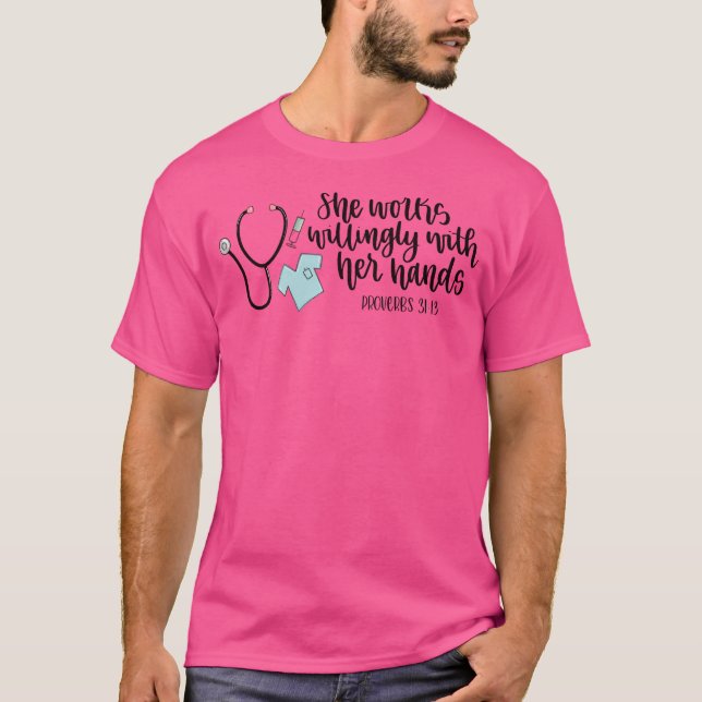 Proverbs 31 Nursing T-Shirt (Front)