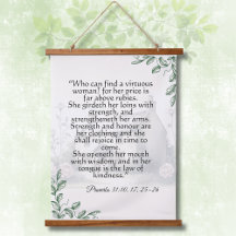 Proverbs 31 Woman Scripture Vintage Cottagecore
