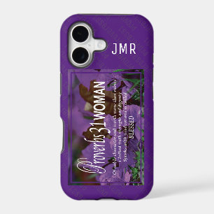 PROVERBS 31 Worth More Than Rubies PURPLE Case-M
