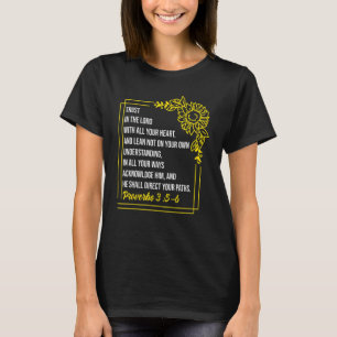 Proverbs 35 6 Bible Verse Religious Christian Men T-Shirt