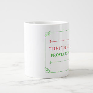 Proverbs 3:5,6  Jumbo Mug
