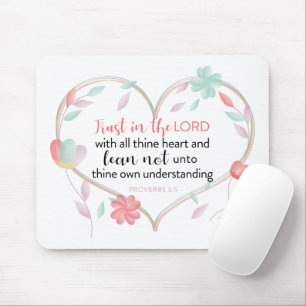 Proverbs 3:5 Mousepad - Trust In the Lord With All