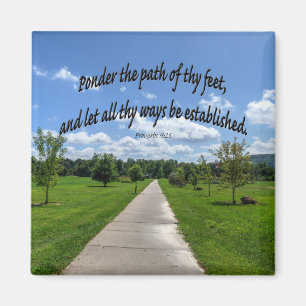 Proverbs 4:26 magnet