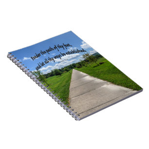 Proverbs 4:26 notebook