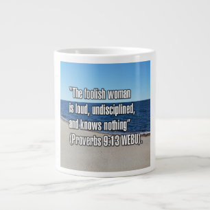 Proverbs 9:13 WEBU Mug